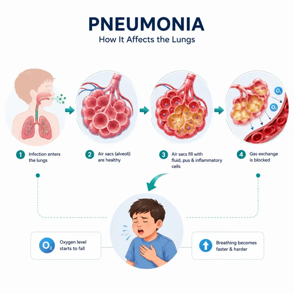 Cough and fever, or pneumonia? Learn the warning signs every parent should know