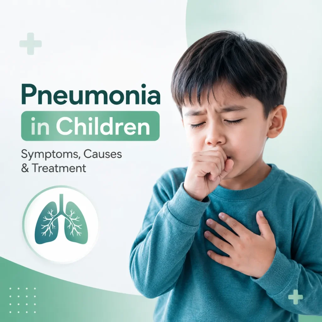 Pneumonia in Children Symptoms, Causes & Treatment